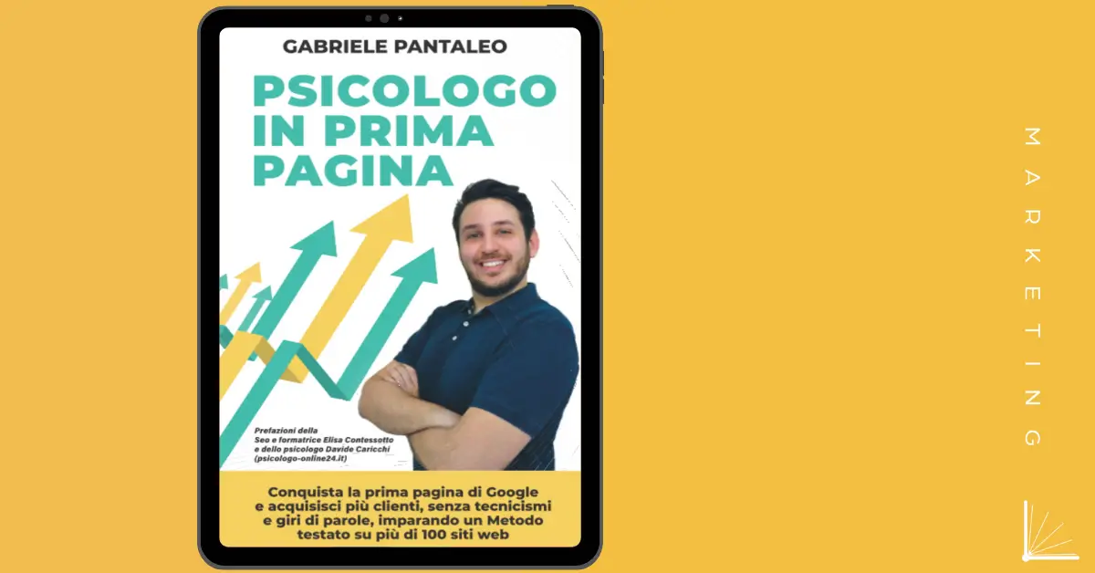 Libri di Marketing - Recensione del libro- psicologo in prima pagina