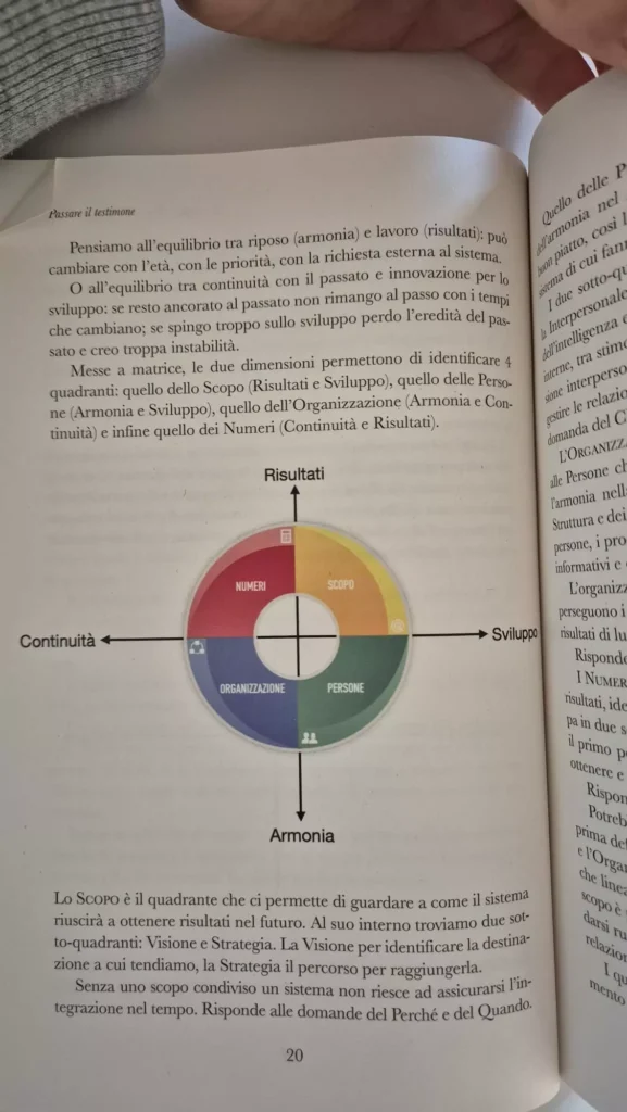 libro Passare il testimone di Luca Marcolin recensione libri di marketing schema iniziale