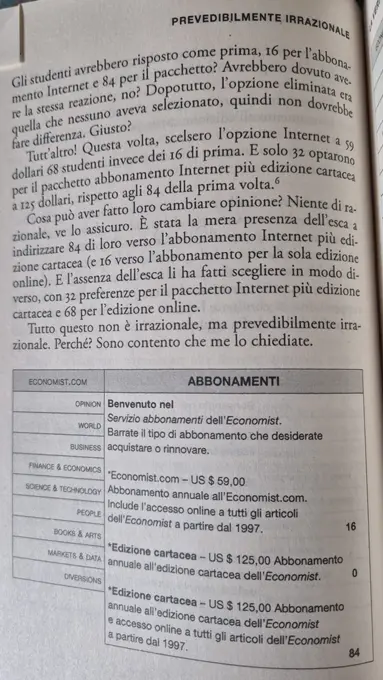 prevedibilmente-irrazionale-di-dan-ariely-recensione-libri-di-marketing-anteprima-test-abbonamento-the-economyst